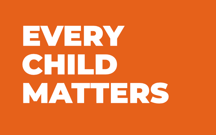 "EVERY CHILD MATTERS" poster