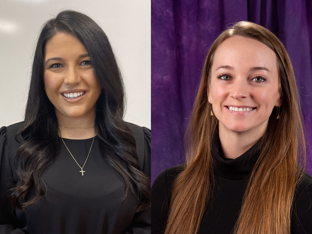 Dr. Elizabeth Falzone and Dr. Caitlin Riegel