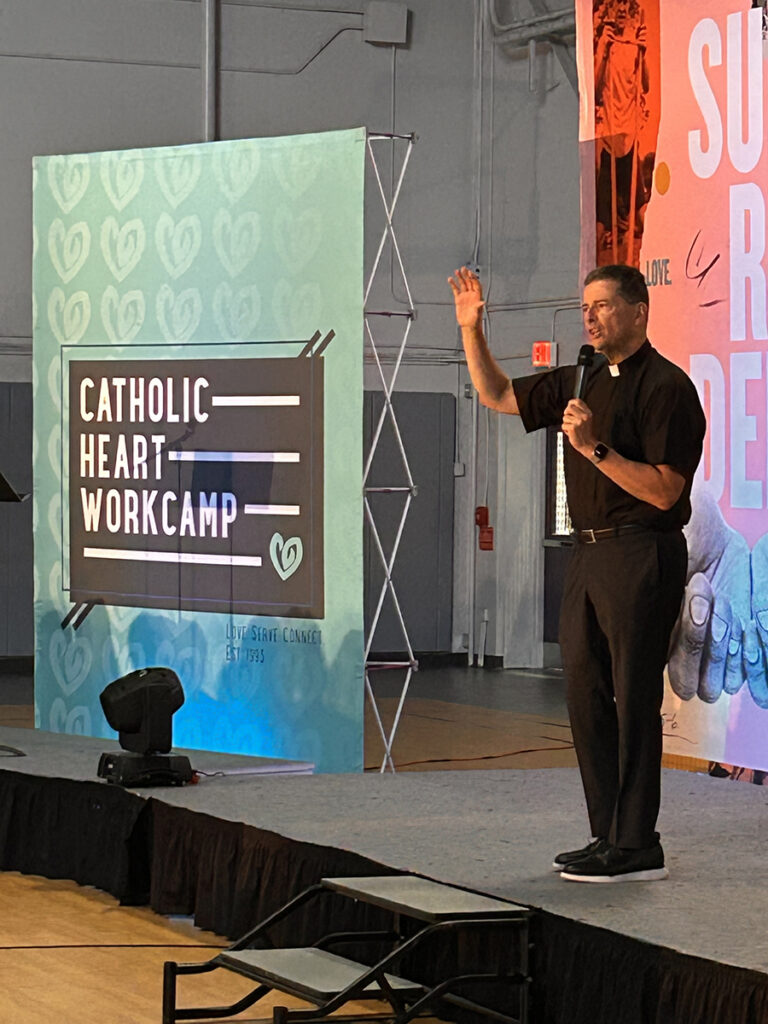 Father Maher Welcomes Campers