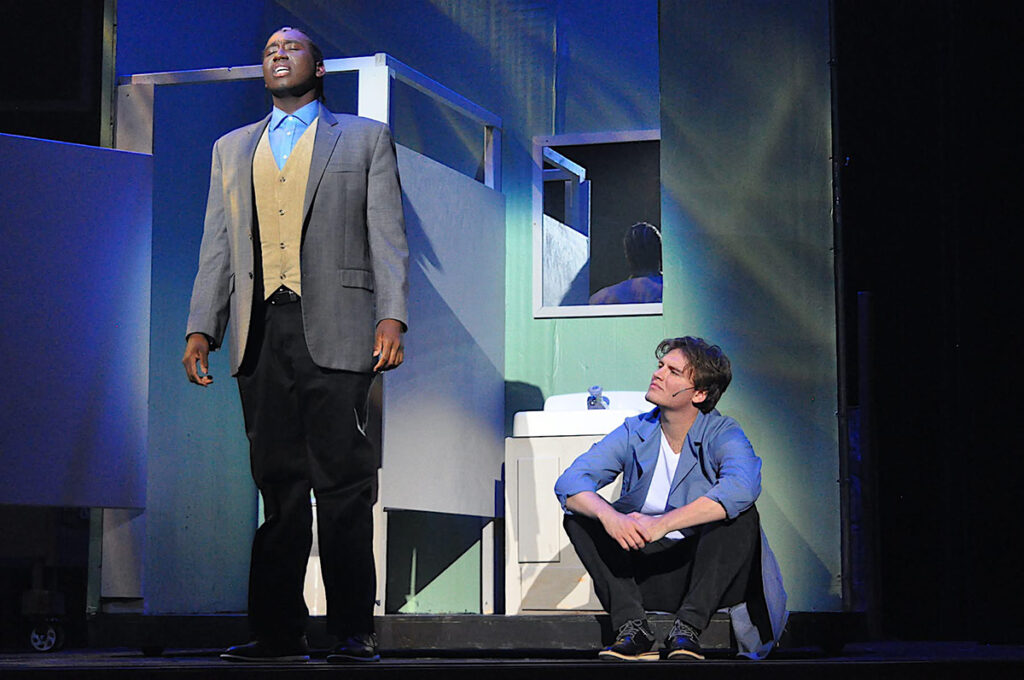 Hayden Carr, ’25 and Jamarion Evans, ’25