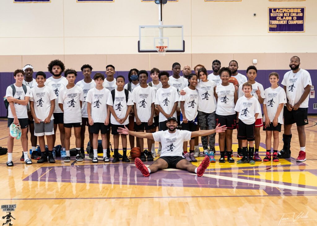 Kahlil Duke launched a basketball camp for kids