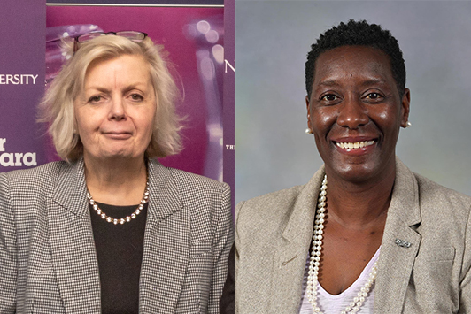 Dr. Mary McCourt and Jada Pierce are being honored by the YWCA for their outstanding contributions to their community.