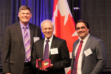 Mitch Alegre with Jim Kling and Mark Frascatore