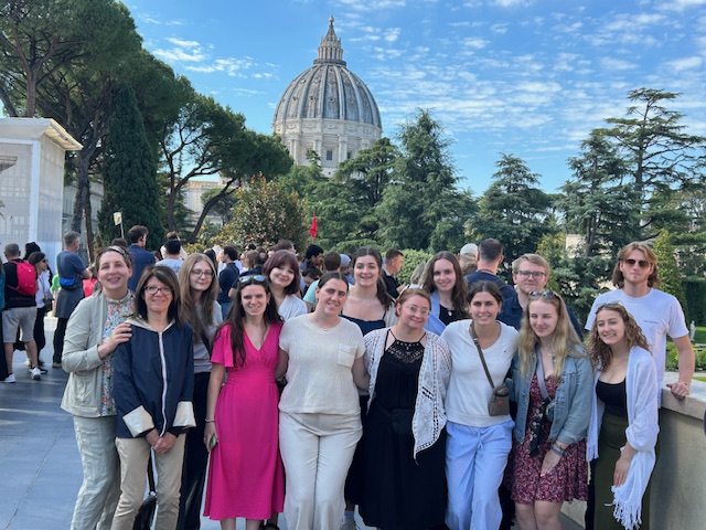 NU Students Learn About Mission Through Art