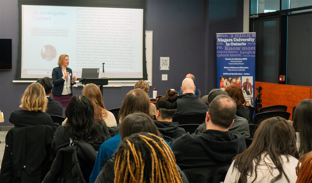 Niagara University in Ontario’s Bachelor of Professional Studies in Education program hosted a three-day conference for teacher candidates that focused on critical issues in education.