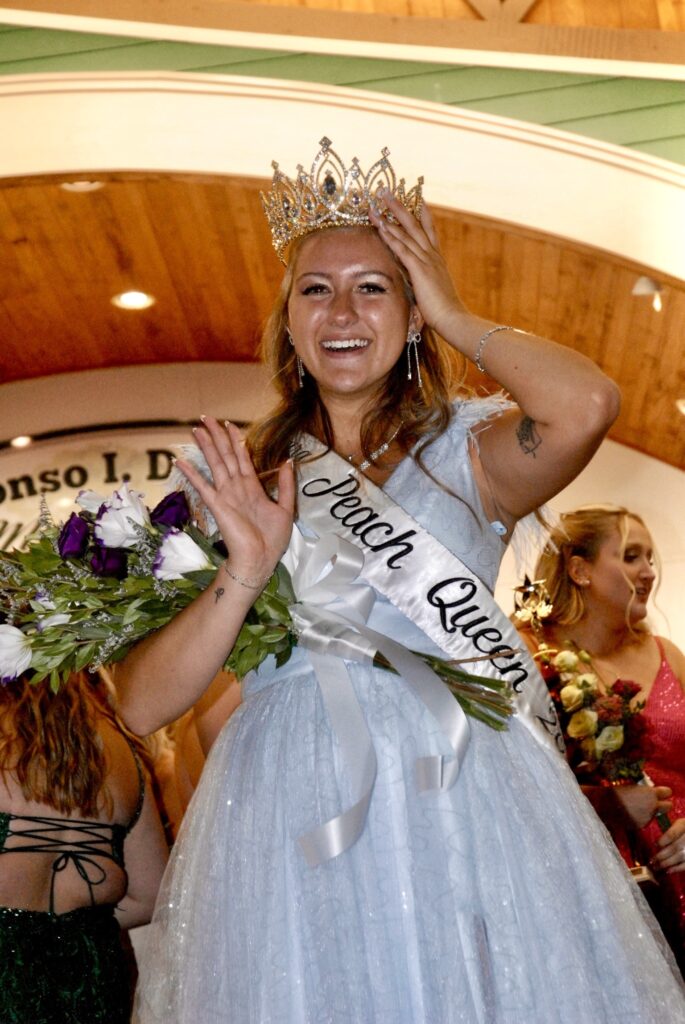 Peach Queen Amelia Faddoul. Photo by Robin Clark.