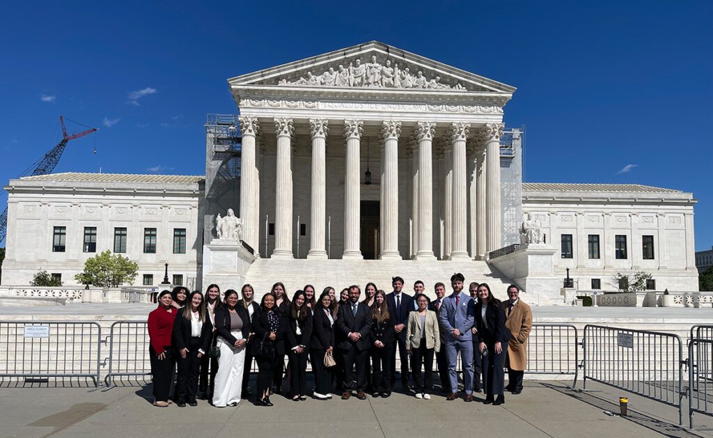 Pre-Law Students at Supreme Court