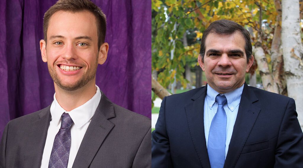 Dr. Krieg Tidemann and Dr. Fernando Naranjo have been appointed to new roles within Niagara Univesity's Holzschuh College of Business Administration.