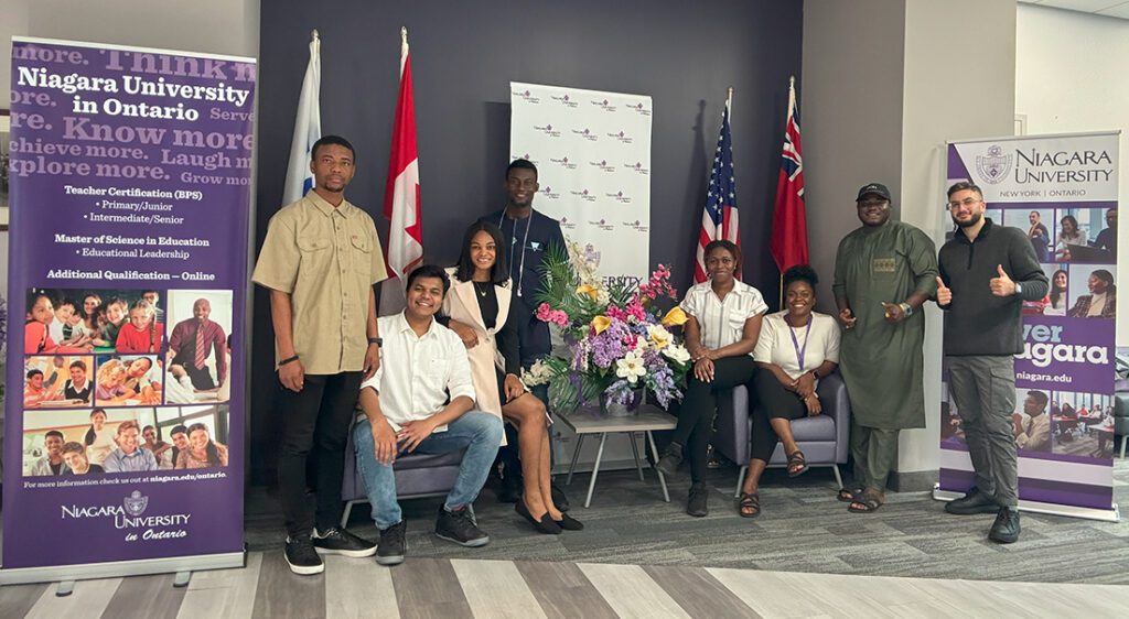 Niagara University in Ontario students learned more about the Canadian workplace culture at a workshop on June 25, 2024.