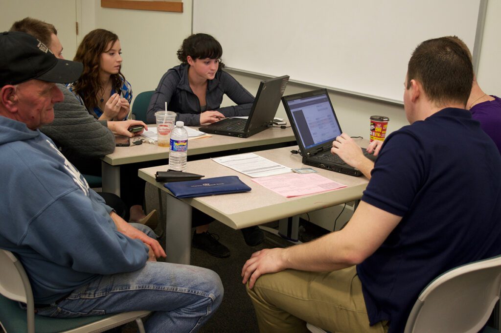 NU Accounting students