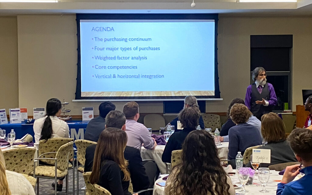 Keynote Speaker for 4th Annual Supply Management Dinner, Michael D. Ford