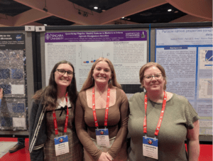Photo of Dr. Marnocha, Caitlin Garrell and Sierra Ashbaugh