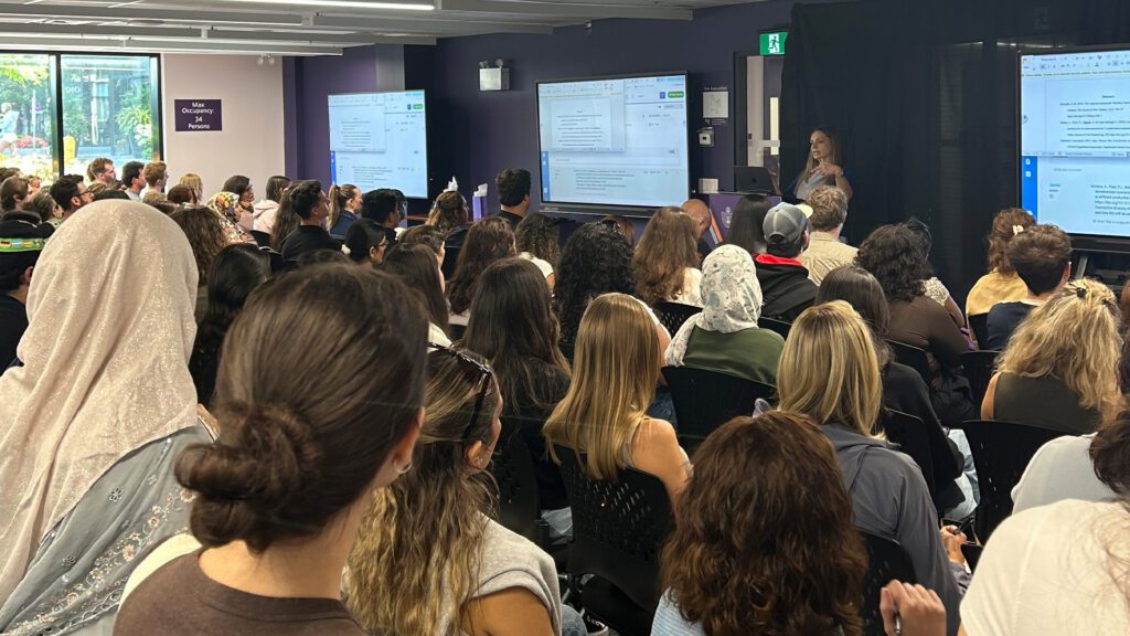 Orientation at Niagara University in Ontario's Vaughn Campus