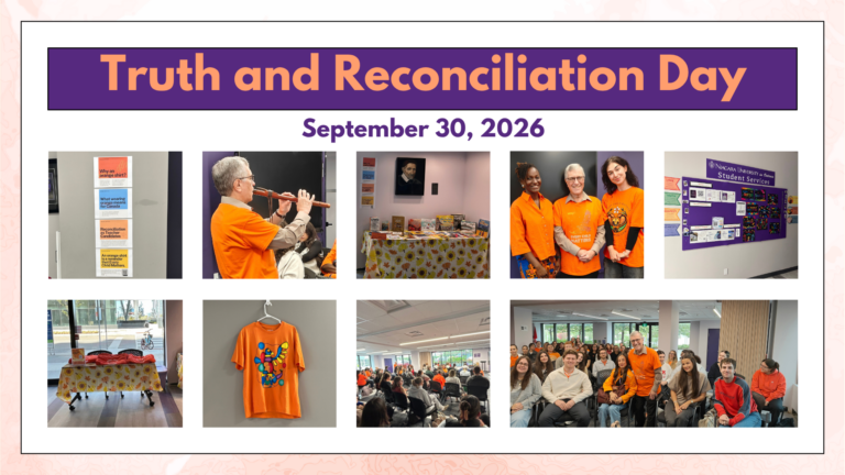 Truth and Reconciliation day photos from Niagara University in Ontario