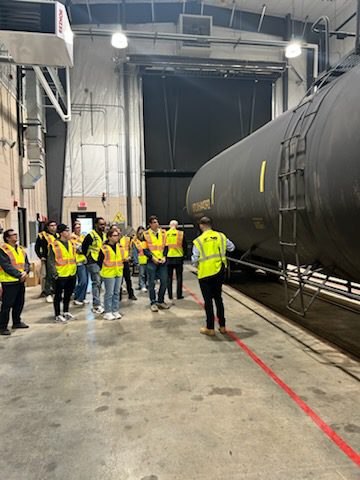 Photo from Bison Yard tour