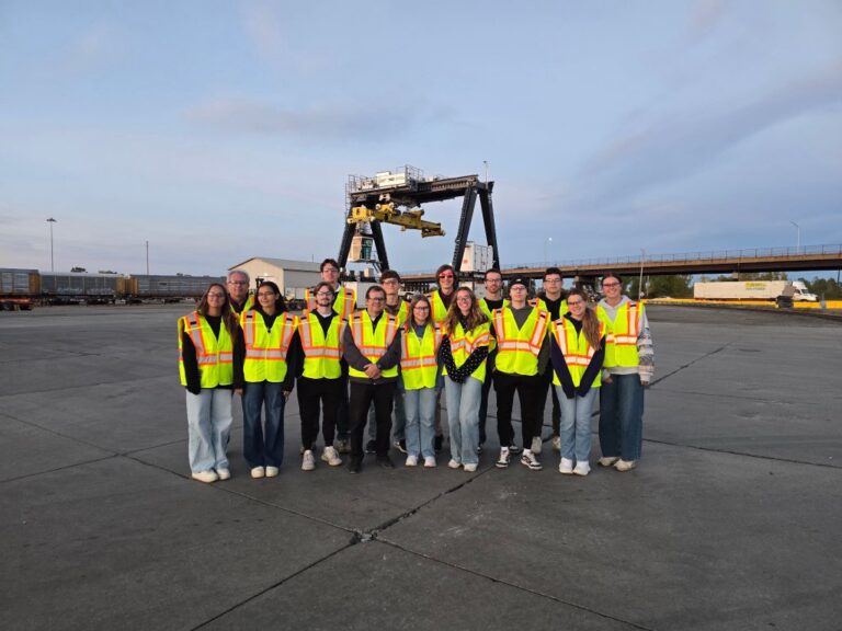 Bison Yard tour group